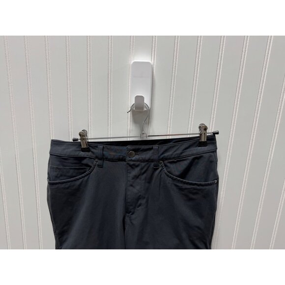 Lululemon ABC Slim-Fit Pant 32" *Warpstreme Men’s Black Size 31 - Picture 2 of 7